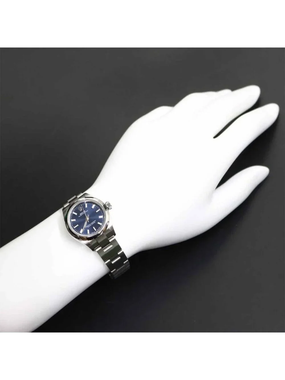 Rolex Oyster Perpetual Roulette Watch Blue Automatic Winding